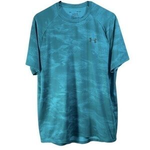 TECH VENT JACQUARD SHORT SLEEVE T-SHIRT BY UNDER ARMOUR SIZE M